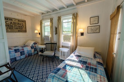 East Chop-Oak Bluffs Martha's Vineyard vacation rental - 1st floor BR - AC, 2 twin beds, mattresses from EC Sleep Sho