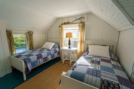 East Chop-Oak Bluffs Martha's Vineyard vacation rental - 2nd floor 2 twin beds. Mattresses from Avocado.