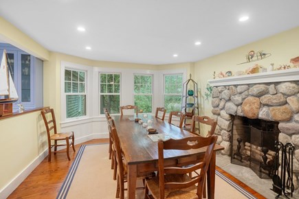 Edgartown Martha's Vineyard vacation rental - Expansive dining room seats 10 around antique French table