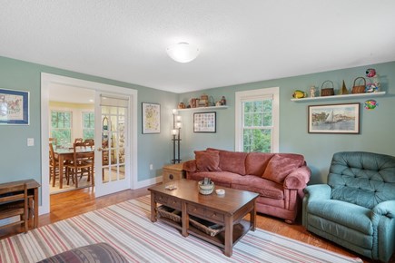 Edgartown Martha's Vineyard vacation rental - Den with pull-out double bed sofa, Smart TV and games