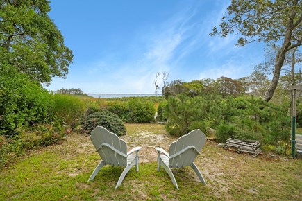 Edgartown Martha's Vineyard vacation rental - Relax on our backyard overlooking wonderful water and wildlife