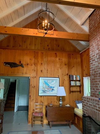 Edgartown Martha's Vineyard vacation rental - Guest house living room