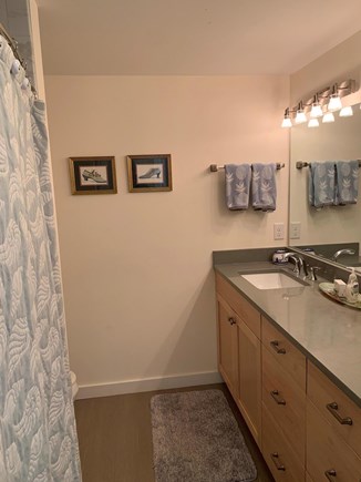 Chilmark Martha's Vineyard vacation rental - First floor bathroom shared by Bedroom 4 and Bedroom 5