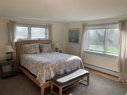Chilmark Martha's Vineyard vacation rental - Bedroom 4 with queen bed on first floor