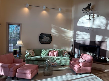 West Tisbury, Deep Bottom Pond Martha's Vineyard vacation rental - Living Room