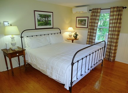 West Tisbury Martha's Vineyard vacation rental - King bedroom upstairs – the Zoe Suite
