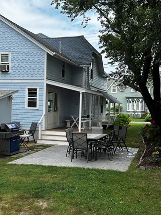 Oak Bluffs Martha's Vineyard vacation rental - back yard, gas grill, patio