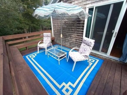 West Tisbury, Longview Community Martha's Vineyard vacation rental - Deck off Master Bedroom