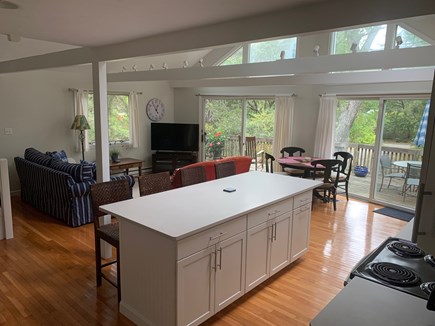 Edgartown Martha's Vineyard vacation rental - Living room view from open kitchen