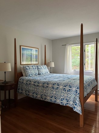 Edgartown Martha's Vineyard vacation rental - Bedroom on first floor w/Queen size bed & California Closet