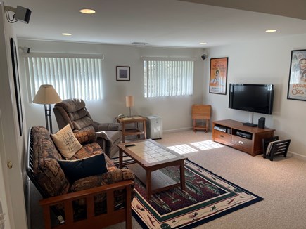 West Tisbury Martha's Vineyard vacation rental - Media Room with Surround Sound, Bravia TV and library of movies