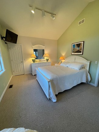 West Tisbury Martha's Vineyard vacation rental - Master Bedroom with jetted tub and private bath