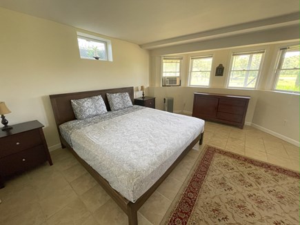 Oak Bluffs Martha's Vineyard vacation rental - Ground floor bedroom with king bed