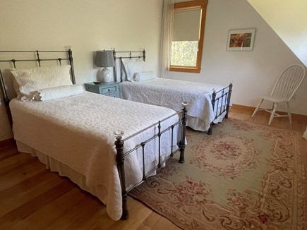 West Tisbury,  Long Point Beach area, West T Martha's Vineyard vacation rental - Beautiful Twin bedroom shares full bath with bunk bed room