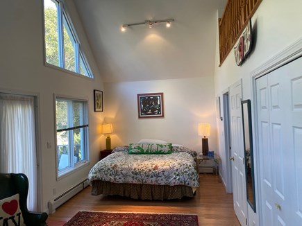 Oak Bluffs Martha's Vineyard vacation rental - Master bedroom (with Balcony and Loft)