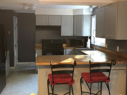 Edgartown Martha's Vineyard vacation rental - Brand new kitchen with breakfast bar and butcher block counters