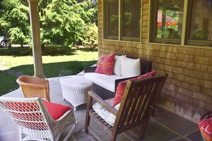 West Tisbury Martha's Vineyard vacation rental - Relax on the covered front porch!