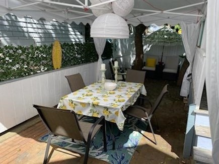 Oak Bluffs Martha's Vineyard vacation rental - Patio table