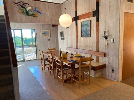 Chilmark Martha's Vineyard vacation rental - Second floor dining area comfortable for 2-10 people