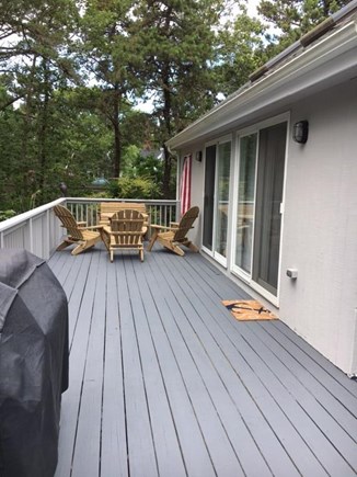 Katama-Edgartown, Edgartown (Katama) Martha's Vineyard vacation rental - Huge front deck with grill + small rear deck (not shown)