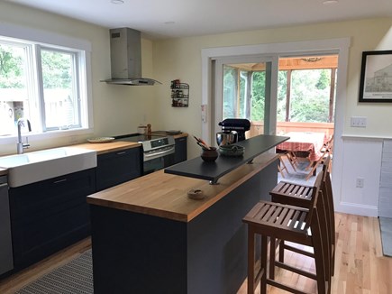 Oak Bluffs Martha's Vineyard vacation rental - Kitchen/Screened Porch