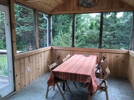 Oak Bluffs Martha's Vineyard vacation rental - Screened Porch