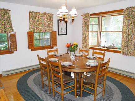 West Tisbury Martha's Vineyard vacation rental - Bright dining area with bay window