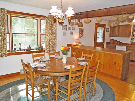 West Tisbury Martha's Vineyard vacation rental - Dining area adjacent to kitchen
