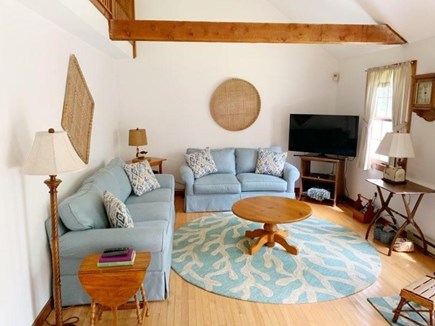 West Tisbury Martha's Vineyard vacation rental - Living room includes flatscreen TV