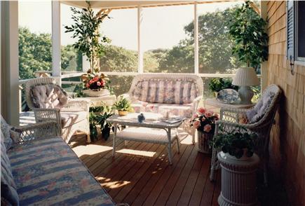 Aquinnah Martha's Vineyard vacation rental - Enjoy the sounds of summer on the screened porch