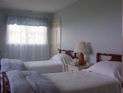 Aquinnah Martha's Vineyard vacation rental - Large 2nd floor bedroom with water views now has a King bed.