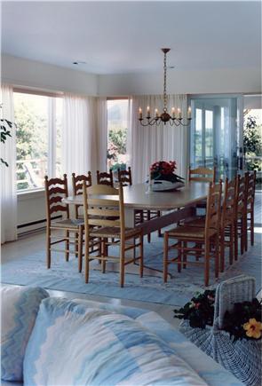 Aquinnah Martha's Vineyard vacation rental - Elegant Dining Room seats 12 comfortably