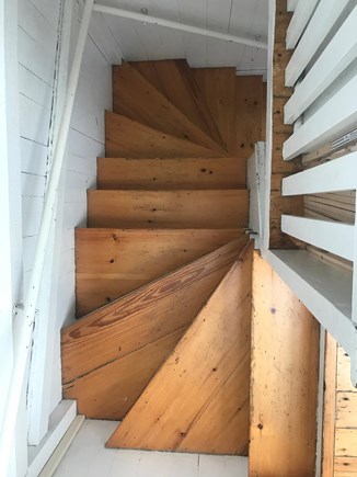 Oak Bluffs, East Chop Martha's Vineyard vacation rental - The staircase up to the house's second floor