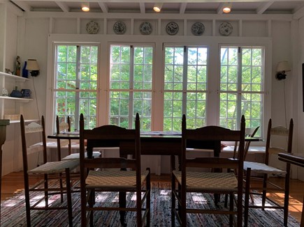 Oak Bluffs, East Chop Martha's Vineyard vacation rental - The dining room