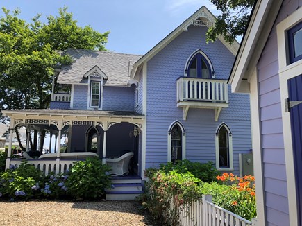 Oak Bluffs Martha's Vineyard vacation rental - Wraparound porch, Juliet balcony, garden, parking and shed