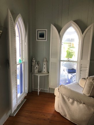 Oak Bluffs Martha's Vineyard vacation rental - Reading nook with a view of the water