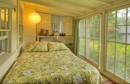 Oak Bluffs Martha's Vineyard vacation rental - Second Bedroom, with garden view.