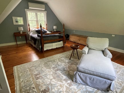 West Tisbury Lambert's Cove Martha's Vineyard vacation rental - Master bedroom with chaise for napping, reading