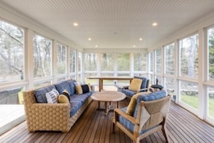 Katama-Edgartown, Edgartown Martha's Vineyard vacation rental - Screened in porch