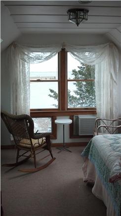 Oak Bluffs, near Inkwell Beach Martha's Vineyard vacation rental - Master bedroom has water view and two skylights