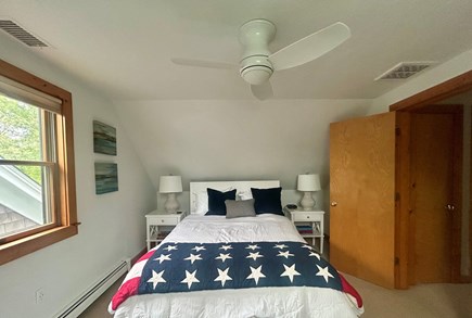 Oak Bluffs Martha's Vineyard vacation rental - Upstairs bedroom with Queen bed, plenty of closet space, dresser