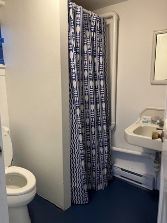 Oak Bluffs, Waban Alley Park Martha's Vineyard vacation rental - First floor bathroom.