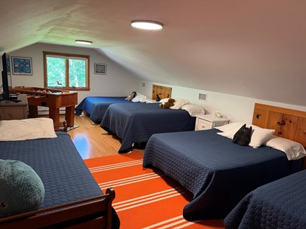 Oak Bluffs Martha's Vineyard vacation rental - Bedroom #5 for Teens/Kids w/TV & Foosball Table