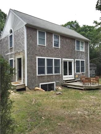 Oak Bluffs Martha's Vineyard vacation rental - Open back  yard with charcoal grill