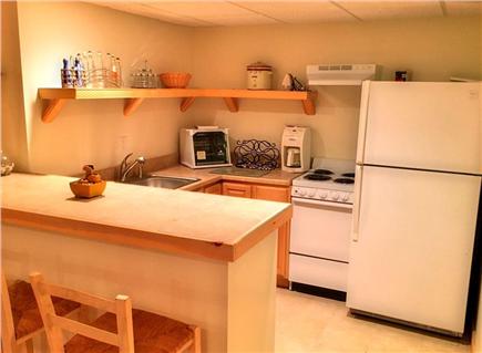 Edgartown Martha's Vineyard vacation rental - Basement Bonus room kitchen/bar