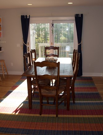 Edgartown Martha's Vineyard vacation rental - Dining area - add the card table in the basement for more seating