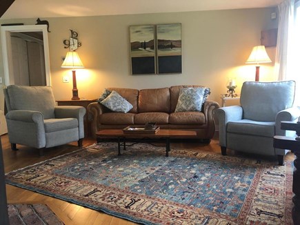 Katama-Edgartown, Edgartown- 1 mile to town  Martha's Vineyard vacation rental - Comfortable living room seating.