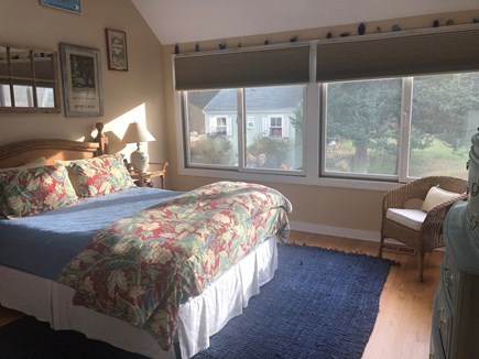 Katama-Edgartown, Edgartown- 1 mile to town  Martha's Vineyard vacation rental - Guest Suite with gliding windows, shower bath, laundry, TV.
