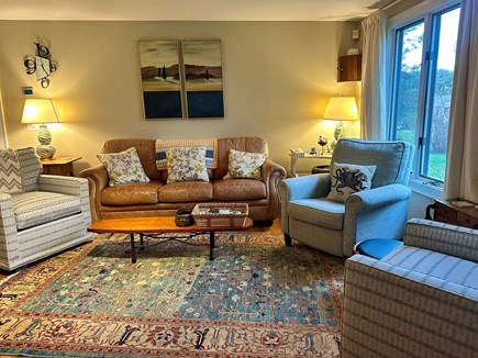 Katama-Edgartown, Edgartown- 1 mile to town  Martha's Vineyard vacation rental - Living room