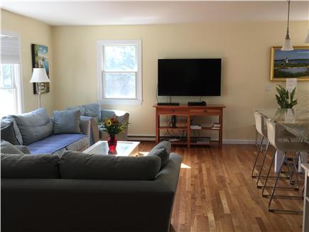 Edgartown   near town Martha's Vineyard vacation rental - Comfortable couch, love seat and chair, flat screen TV